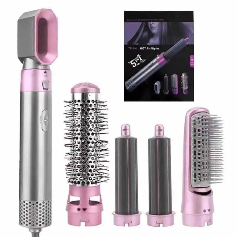 5-in-1 Electric Hair Brush Dyson Airwrap Multifunctional Straight Hair Brush Hair Dryer Brush Curly Hair Brush Hair Styling Tool