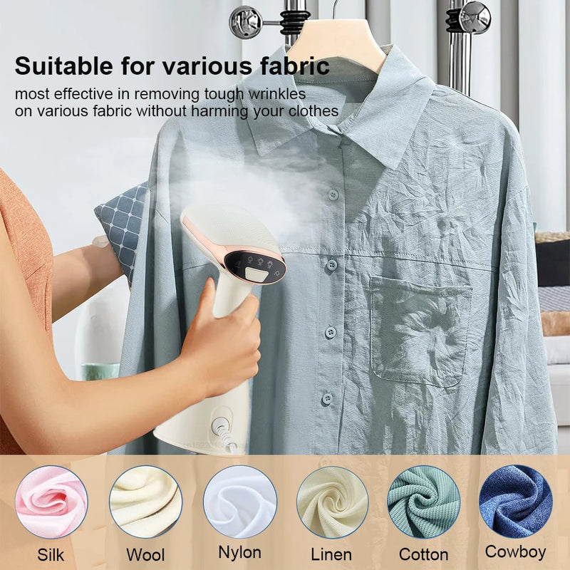 Clothing Vaporizer Portable Handheld Clothes Steamer Vapor Ironing Machine For Home Travel  Electric Hanging Garment Steamer