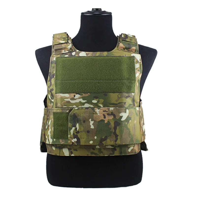 Security Guard Anti-Stab Tactical Vest with Hunting Miniature Hunting Vests Adjustable Shoulder Straps