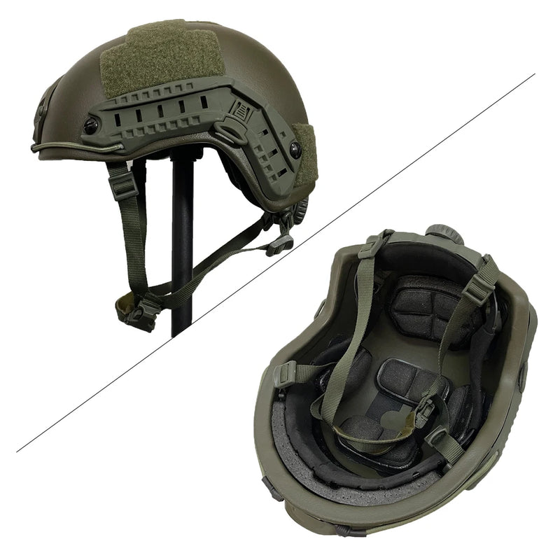 LPRED Fast HDPE NIJ IIIA High Cut Ballistic Helmet 2 Generation MICH2000B UHMW-PE Ballistic IIIA Bulletproof Helmet