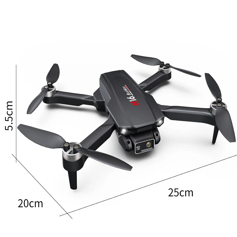 Mini RC Drone HD Camera H16 Wifi Fpv Photography Brushless Foldable Quadcopter Professional Drones Toys for Children 14Y+