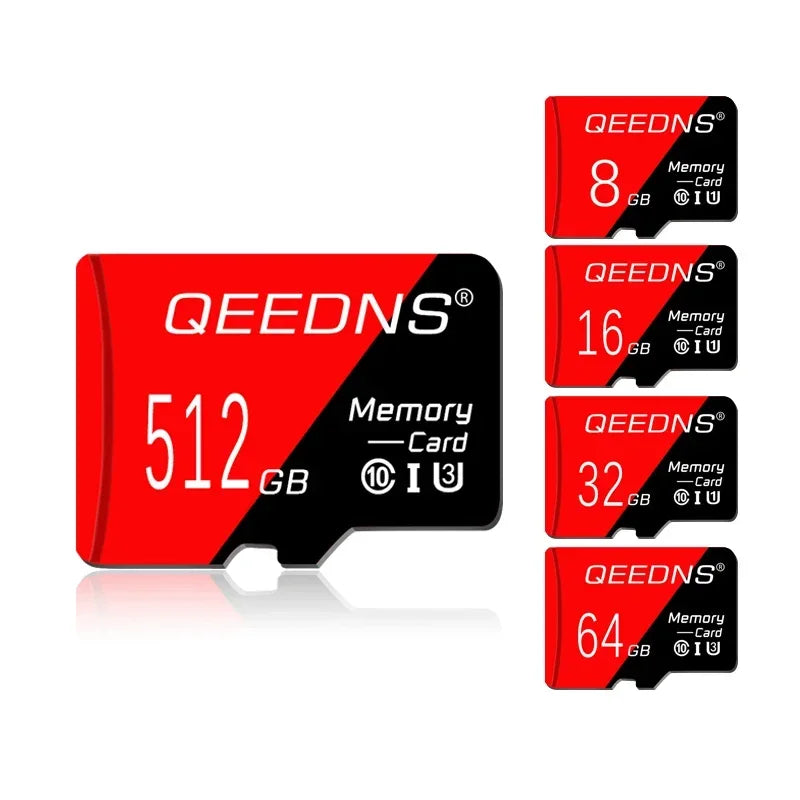 Memory Card 512GB Micro tf SD Card 256GB 128GB 64GB Class 10 Flash TF SD Card for Driving Recorder 8 16 32gb cartão De Memória