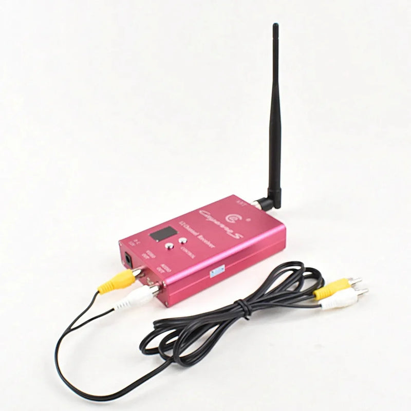 40km 1.2Ghz 1.3Ghz FPV UAV Video Transmitter and Receiver with 8W Drones Video Link 8 Channels