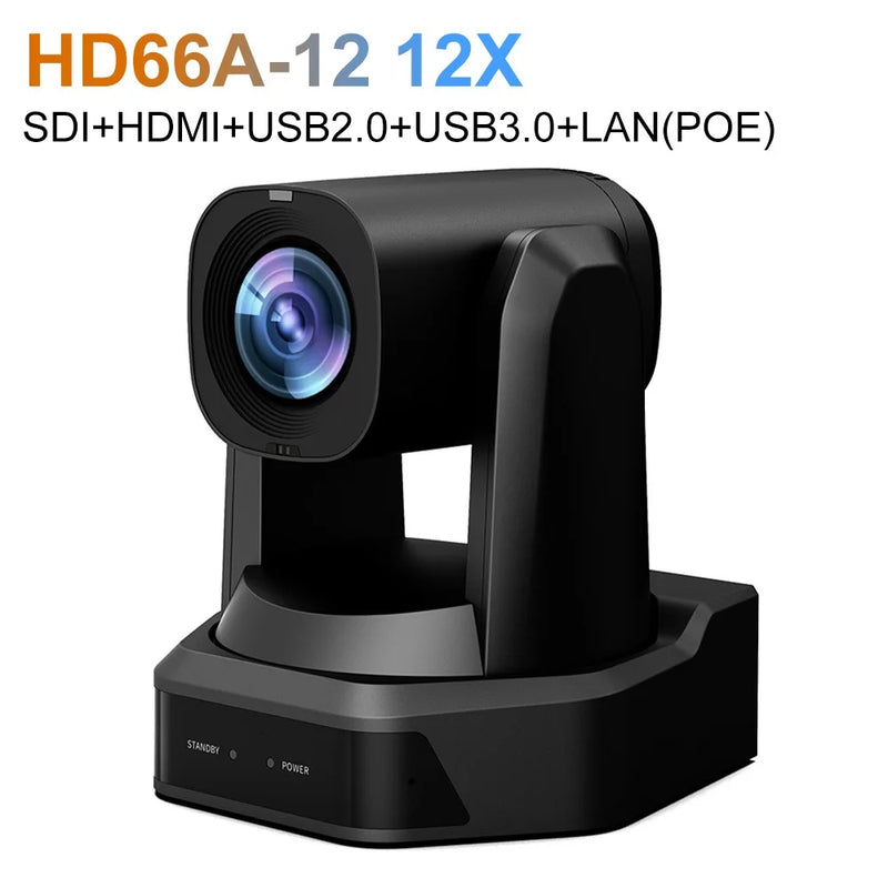 1080P/60 PTZ NDI live Streaming Video Camera 12x 20x 30x Zoom Video Conference Camera PTZ Broadcasting Camera With SDI HDMI USB