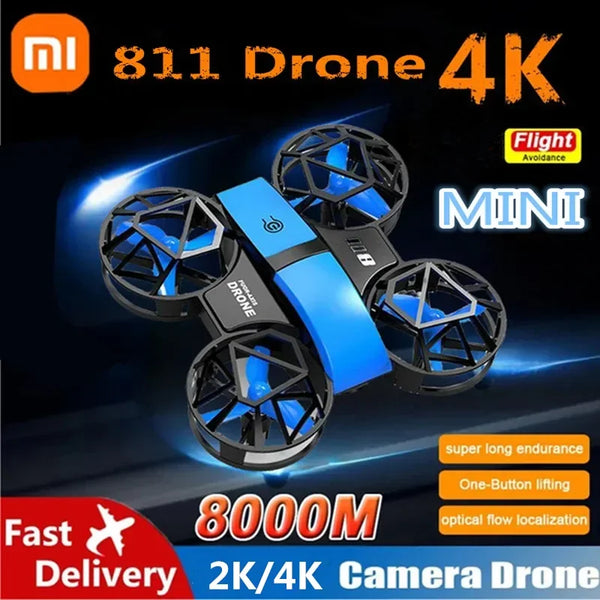 Xiaomi Mini Profession Drone With 4k HD Wide Angle Camera Wifi Rc Height Keep Drone Fpv Foldable Drones Kids Toys 4DRC NEW