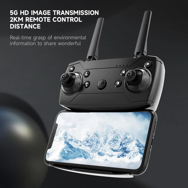 S91 4K Drone Profession Obstacle Avoidance Dual Camera RC Quadcopter Dron FPV 5G WIFI Long Range Remote Control Helicopter Toys