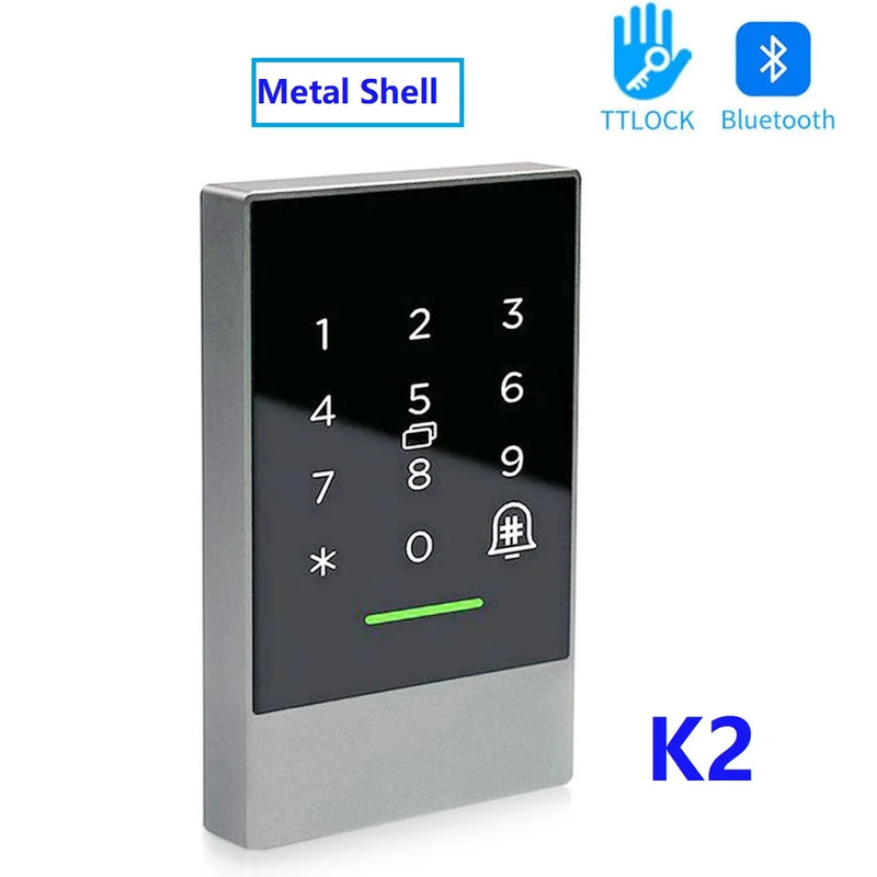 Waterproof RFID IC Bluetooth TTLOCK Keypad App Unlock Door Opener TT Lock Devices for Access Control K2/K2F/K3/K3F/K3Q/H3/HF3/G2