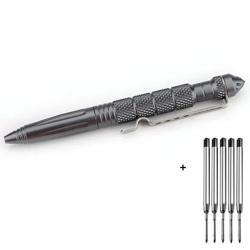 Multifunctional Mini Pocket Anti-skid Signature Outdoor defensa personal Pen Outdoor Sports Camping Self-defense Supplies