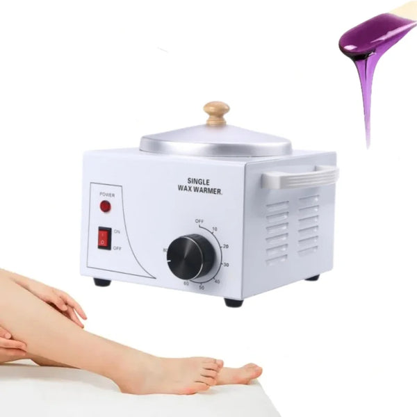 Single Pot Wax Heater Professional  Hair Removal Wax Machine Portable Wax Warmer Spa Body Epilator for Household & Beauty Salon