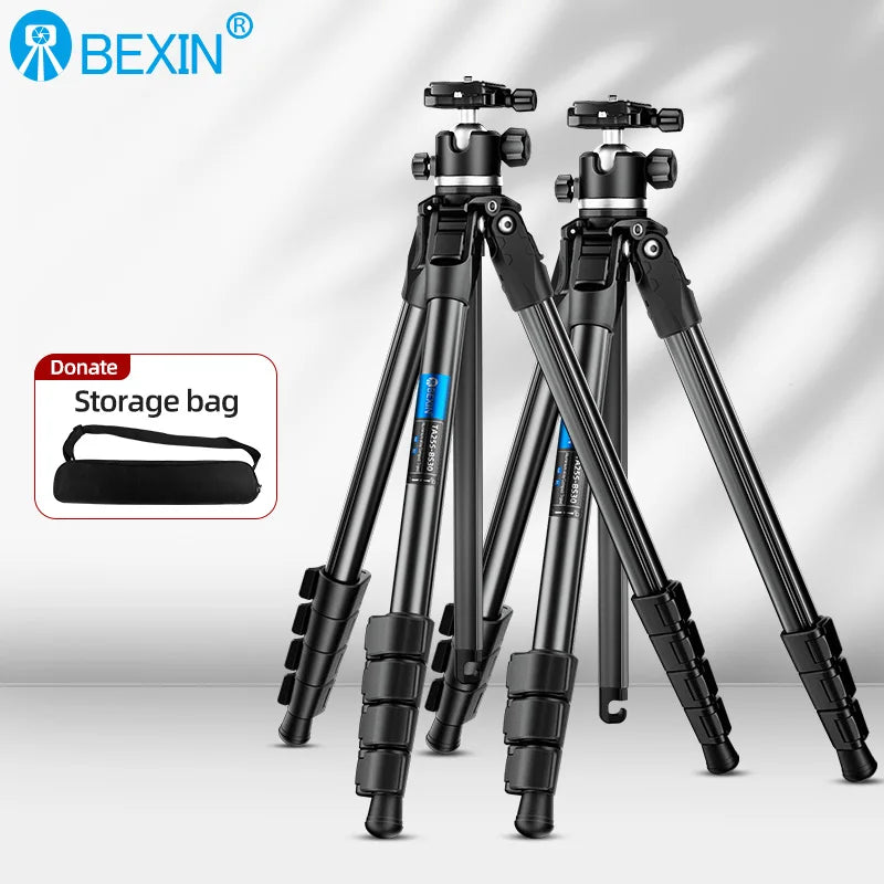 BEXIN TA255-BS30 Tripods Camera Tripod with Panoramic Ballhead Tripod for DSLR Digital Cameras Camcorder Canon Nikon Sony Camera