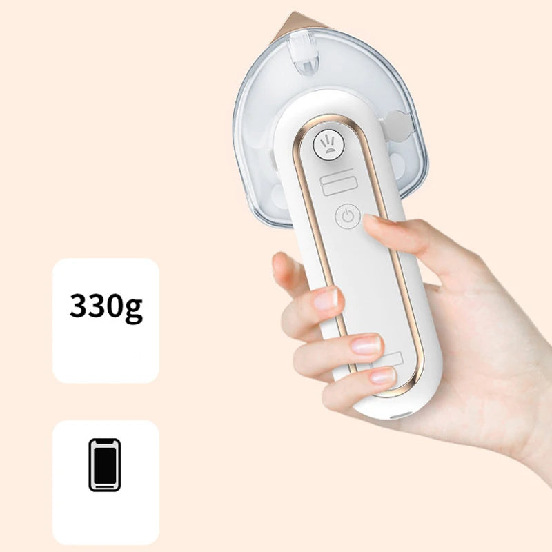 Wireless Handheld Steam Iron Machine Portable USB Rechargeable Garment Steamer Hanging Ironing For Travel Home 160W