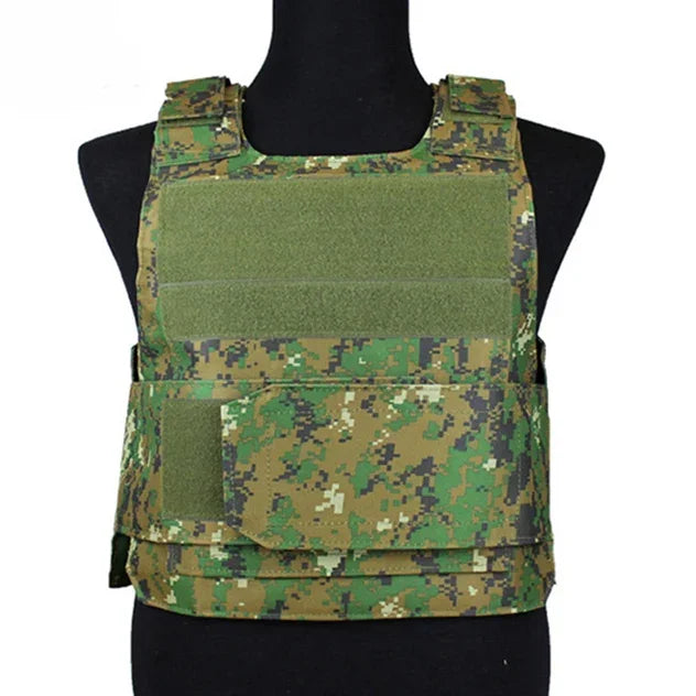 Security Guard Anti-Stab Tactical Vest with Hunting Miniature Hunting Vests Adjustable Shoulder Straps