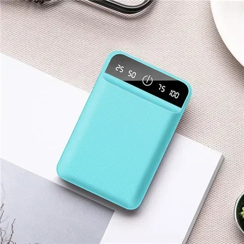 50000mAh mobile power bank portable mobile phone fast charger digital display USB charging external battery pack for Android