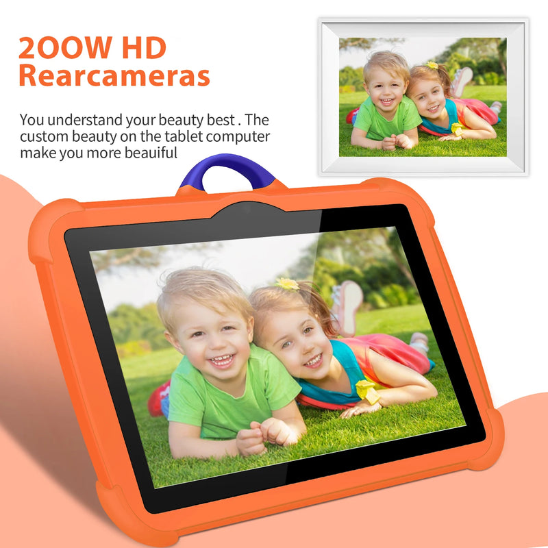 New 7 Inch 5G WiFi Tablet Pc for Children's best Gifts Android Kids Game Educational Learning Tablets Quad Core 4GB RAM 64GB ROM