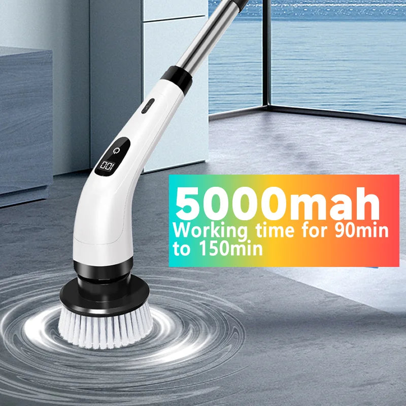 Electric Window Cleaner Vacuum Smart Home Appliance Clean Glass Windows Washer Window Washing Electric Floor Mops Cleaning Brush