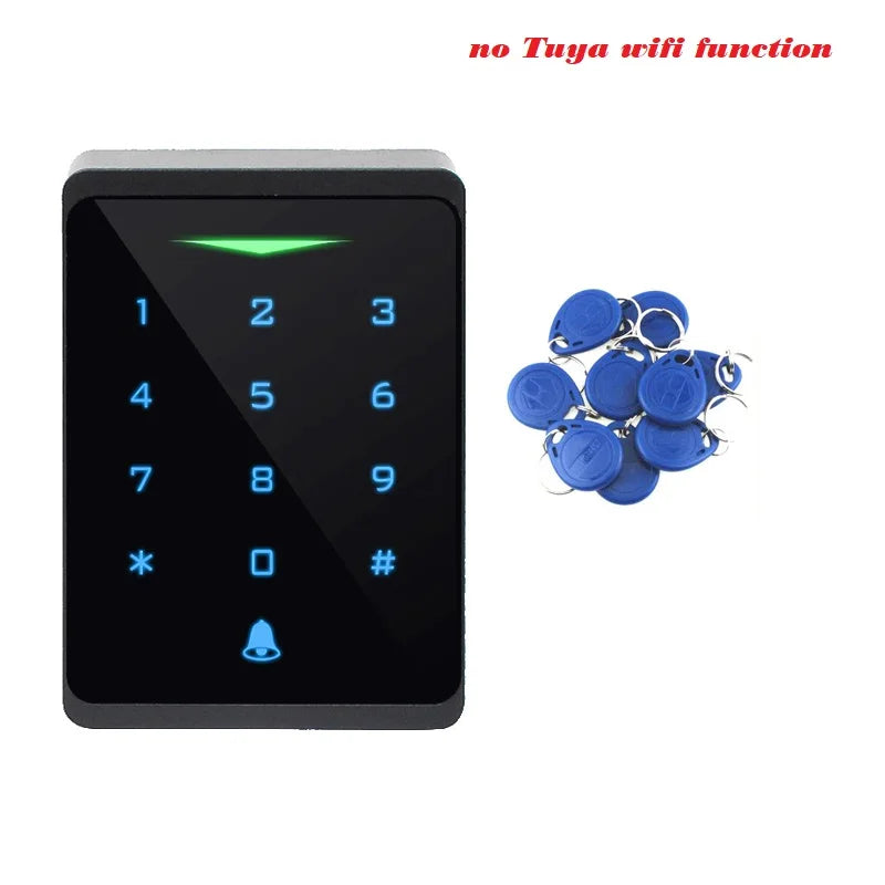 Waterproof Tuya Wifi Smart Door Lock Access Control System RFID Standalone Keypad Access Controller