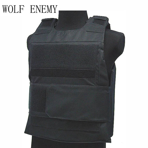 Security Guard Anti-Stab Tactical Vest with Hunting Miniature Hunting Vests Adjustable Shoulder Straps