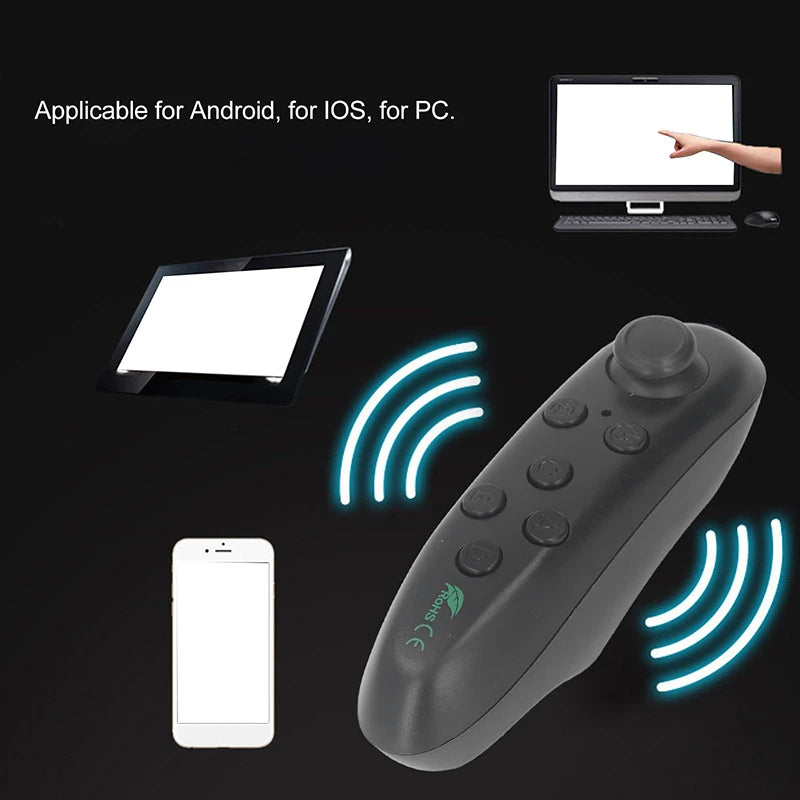 Remote Control Mobile Phone VR Glasses Wireless Android Smart Phone Gamepad Remote E book Page Turning Lever for TikTok Video