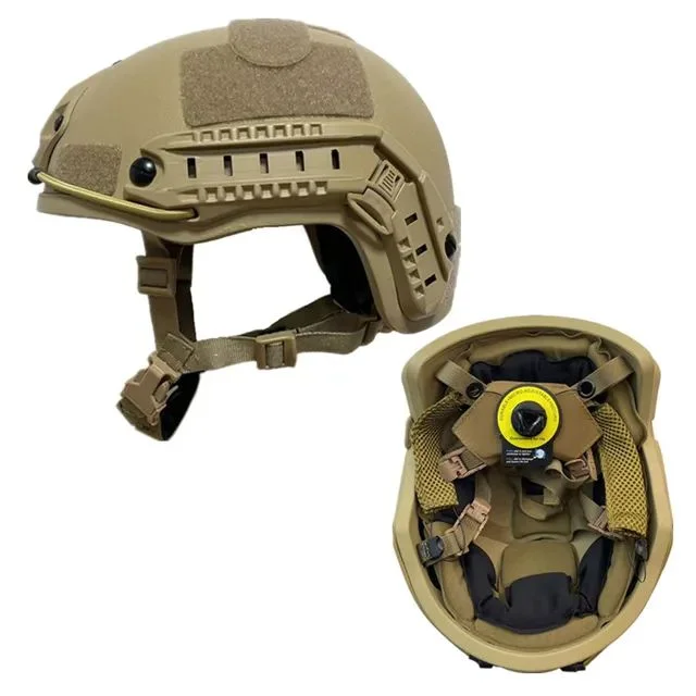 Fast HDPE NIJ IIIA High Cut Ballistic Helmet 2 Generation high-grade lining UHMW-PE Ballistic 3A Bulletproof Helmet