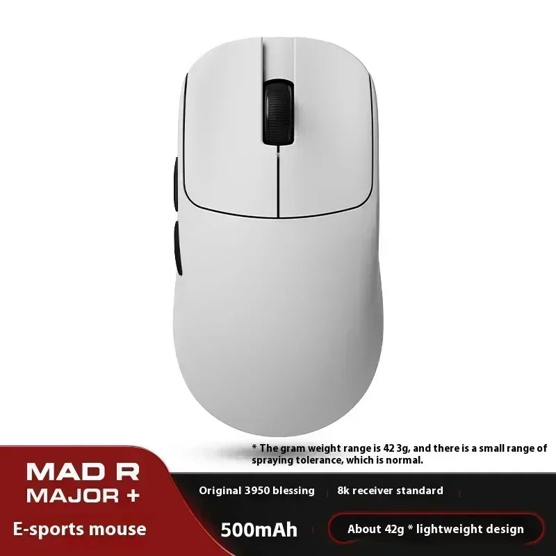 VGN VXE MAD R MAJOR PC Wireless Bluetooth E-sport Mouse 8K Low Latency Ultra-light FPS Gaming Customize E-sports Low Delay