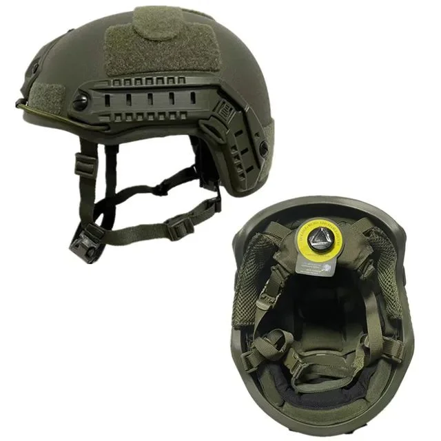 Fast HDPE NIJ IIIA High Cut Ballistic Helmet 2 Generation high-grade lining UHMW-PE Ballistic 3A Bulletproof Helmet