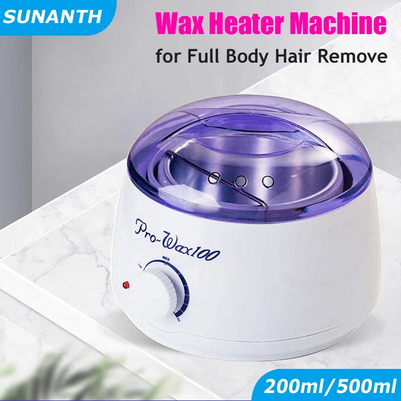 Wax Heater for Hair Removal Waxing Warmer Dipping Pot Wax Melting Machine Depilation Paraffin Warmer