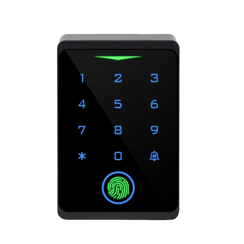 Wsdcam WIFI Door Access Control Tuya Smart RFID Keyboard Controller Waterproof Fingerprint Password Lock APP Remote Unlock