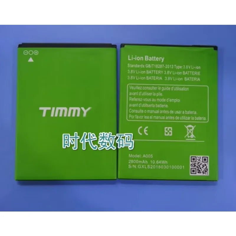 TIMMY M13 Pro battery 2800mah for TIMMY M13 Pro/x12 pro MTK6580 Quad-Core Android 5.0Inch Mobile Phone-