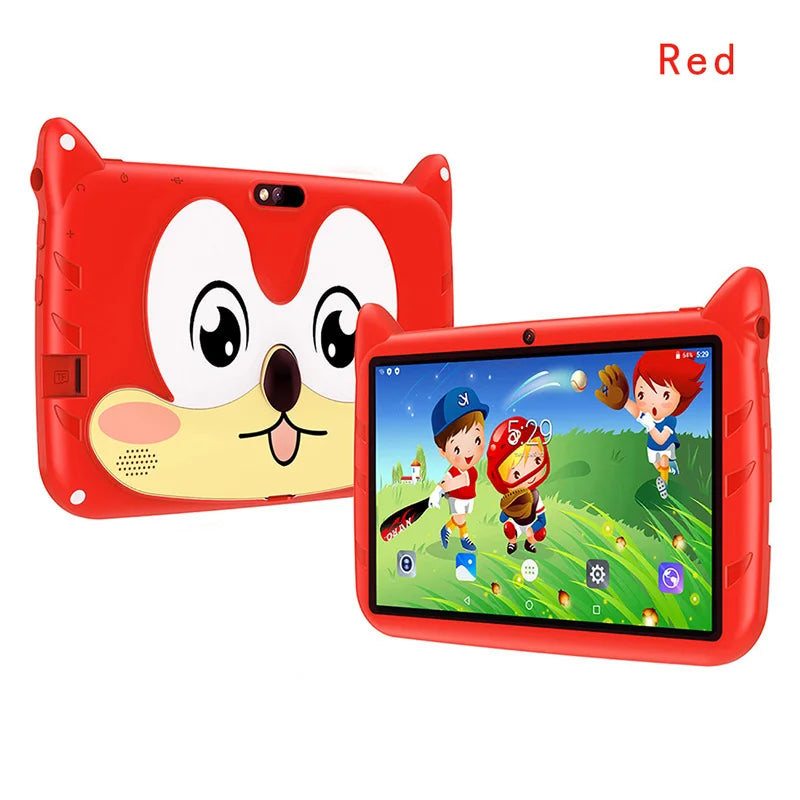 New Google 5G WiFi Kids Tablets 7 Inch Quad Core 4GB RAM 64GB ROM Cheap for Children Gift Educational Learning 4000mAh Tablet Pc