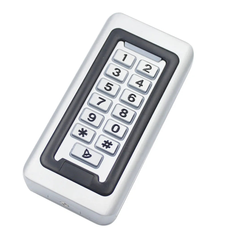 IP67 Waterproof 2000 User Backlight Metal Keypad Lock RFID 125Khz Standalone Door Access Control Kits Wiegand 26 Output Reader